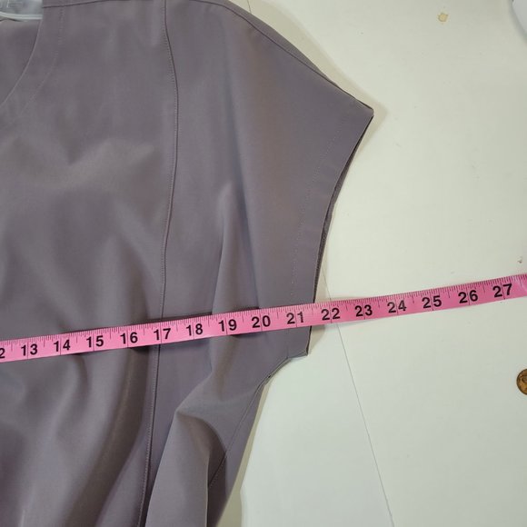 Lululemon Stretch Travel Woven Women's Jumpsuit Dusky Lavender - Size 8 - Picture 4 of 7